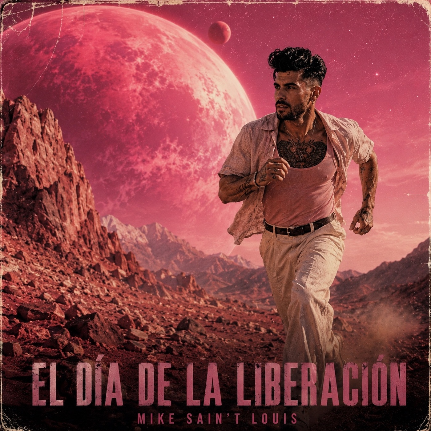 Portada oficial del álbum III: EL DÍA DE LA LIBERACIÓN — MIKE SAIN'T LOUIS
