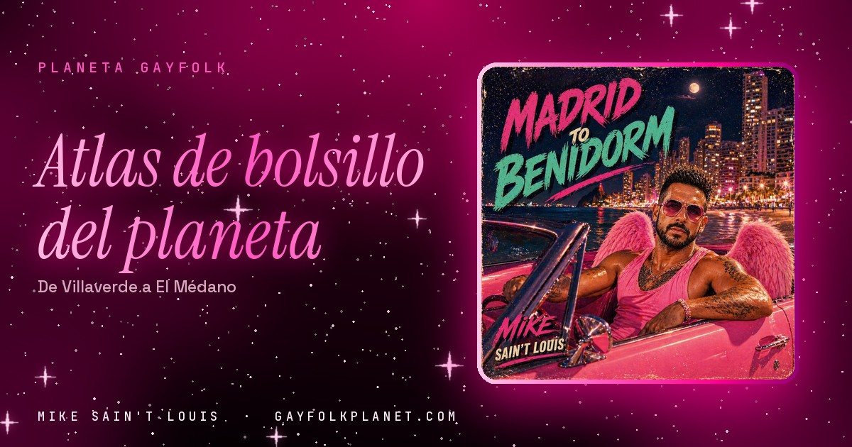 Portada de «Madrid to Benidorm», canción de Mike Sain't Louis