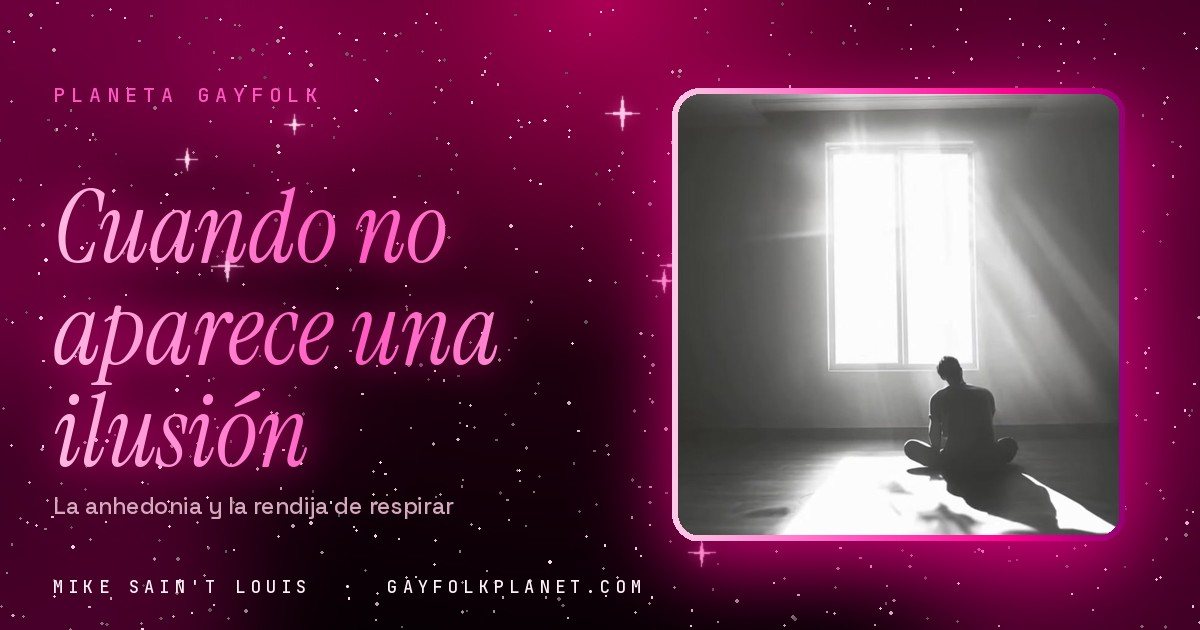 Portada de «No Me Aparece una IlusióN», canción de Mike Sain't Louis