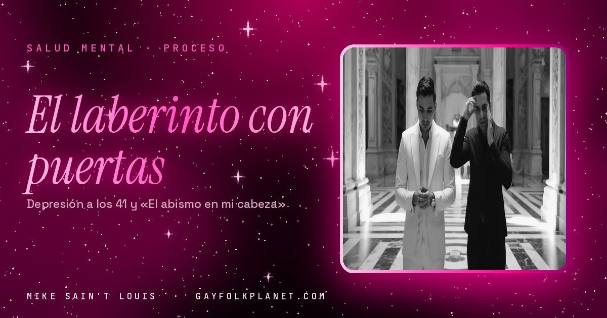 Portada de «El Abismo en Mi Cabeza», canción de Mike Sain't Louis