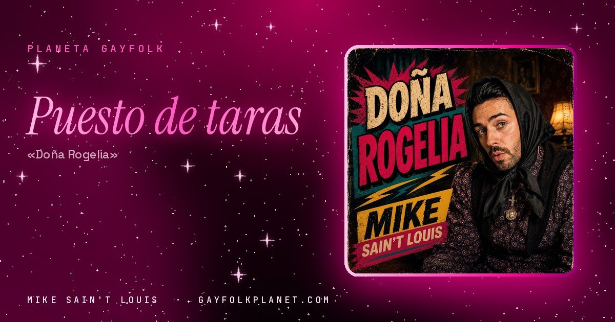 Portada de «Doña Rogelia», canción de Mike Sain't Louis