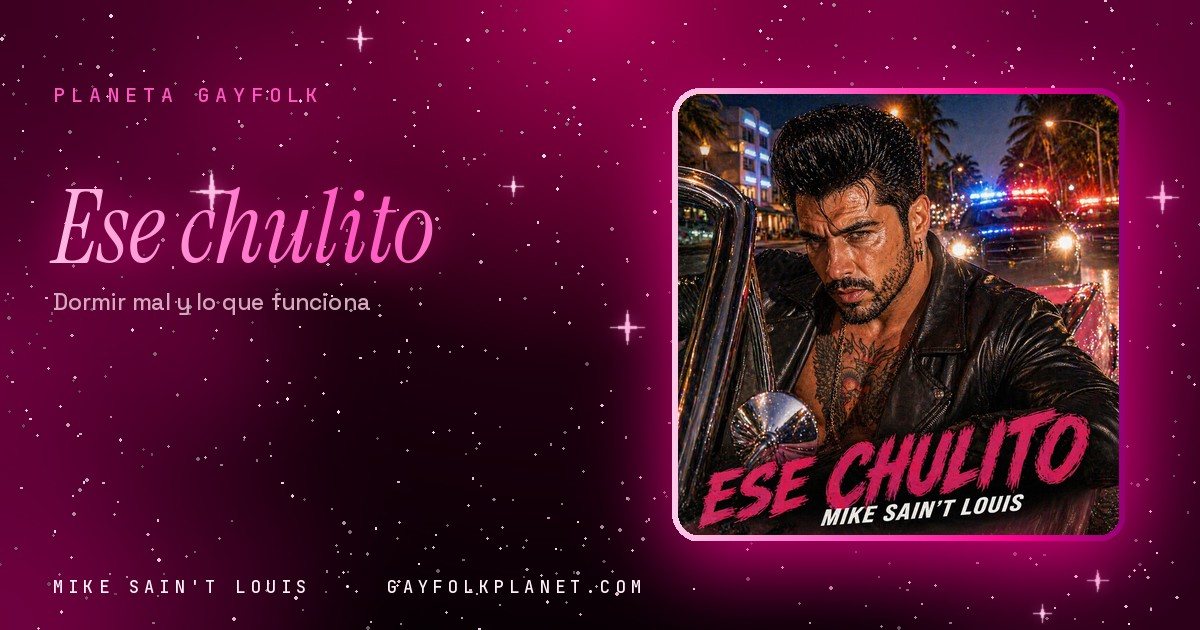 Portada de «Ese Chulito», canción de Mike Sain't Louis