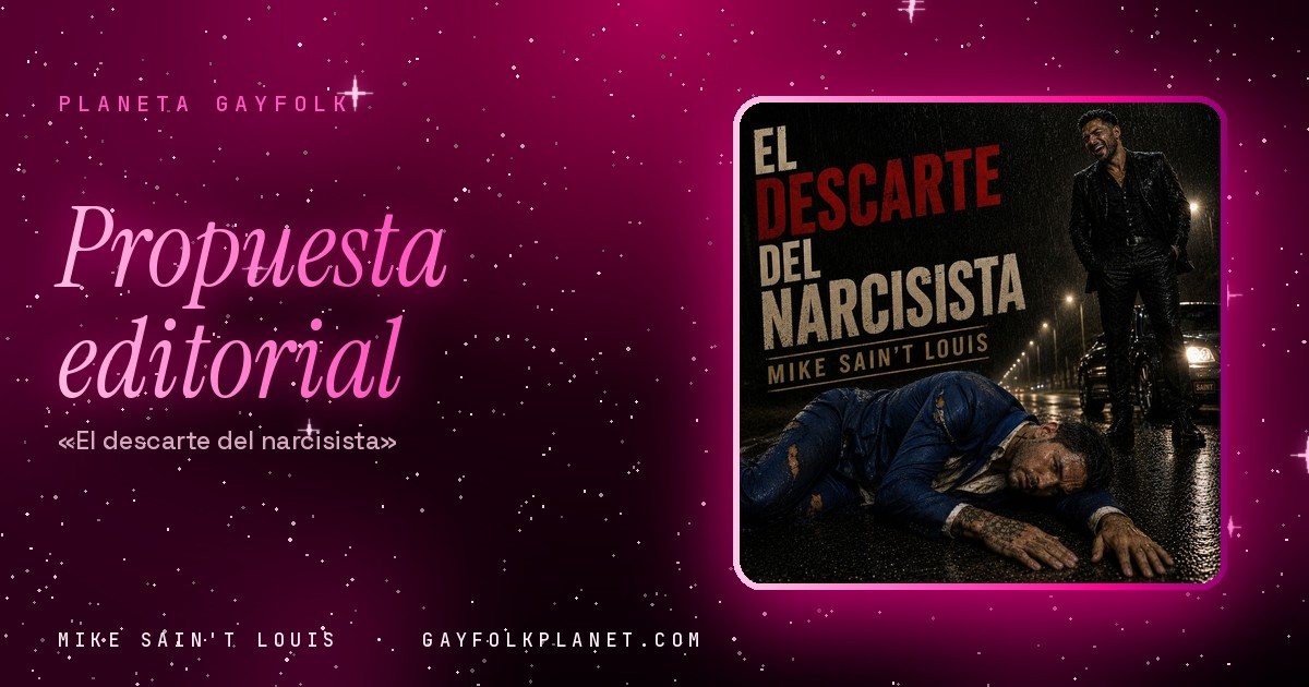 Portada de «El Descarte del Narcisista», canción de Mike Sain't Louis