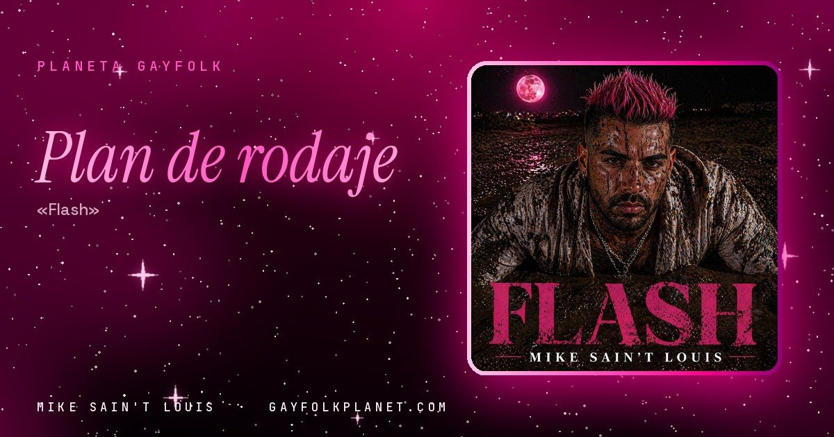 Portada de «Flash», canción de Mike Sain't Louis