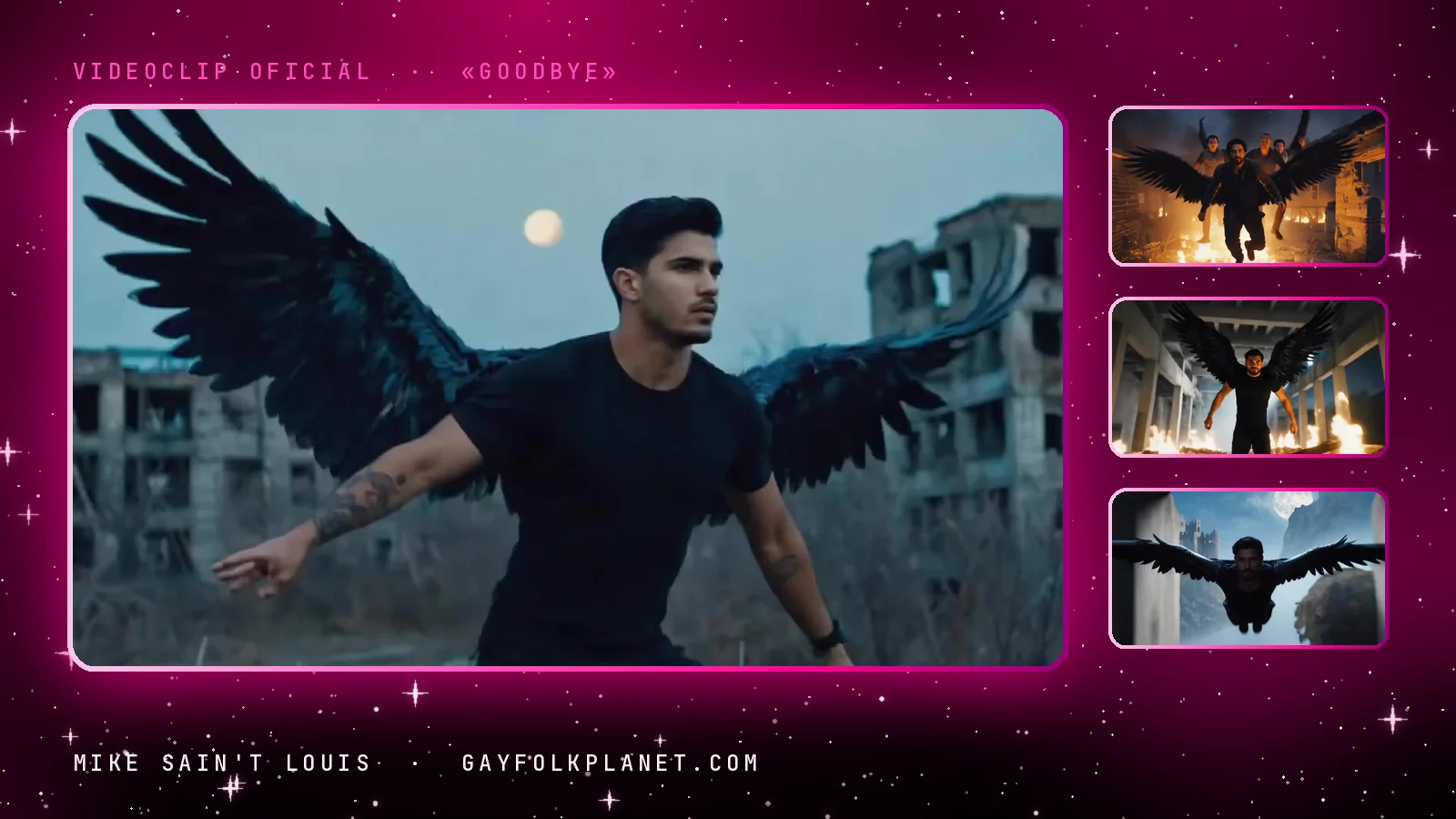 Más fotogramas del videoclip oficial de «Goodbye», de Mike Sain't Louis