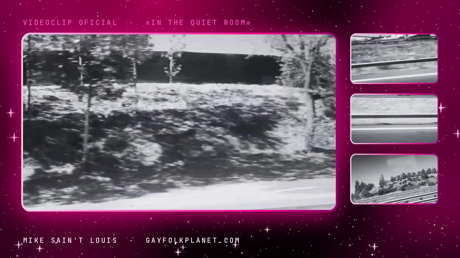 Más fotogramas del videoclip oficial de «In the Quiet Room», de Mike Sain't Louis