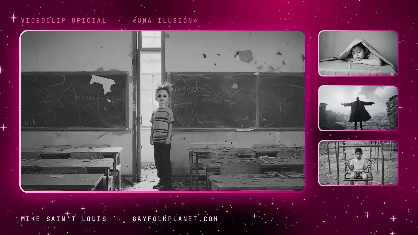Más fotogramas del videoclip oficial de «Una ilusión», de Mike Sain't Louis
