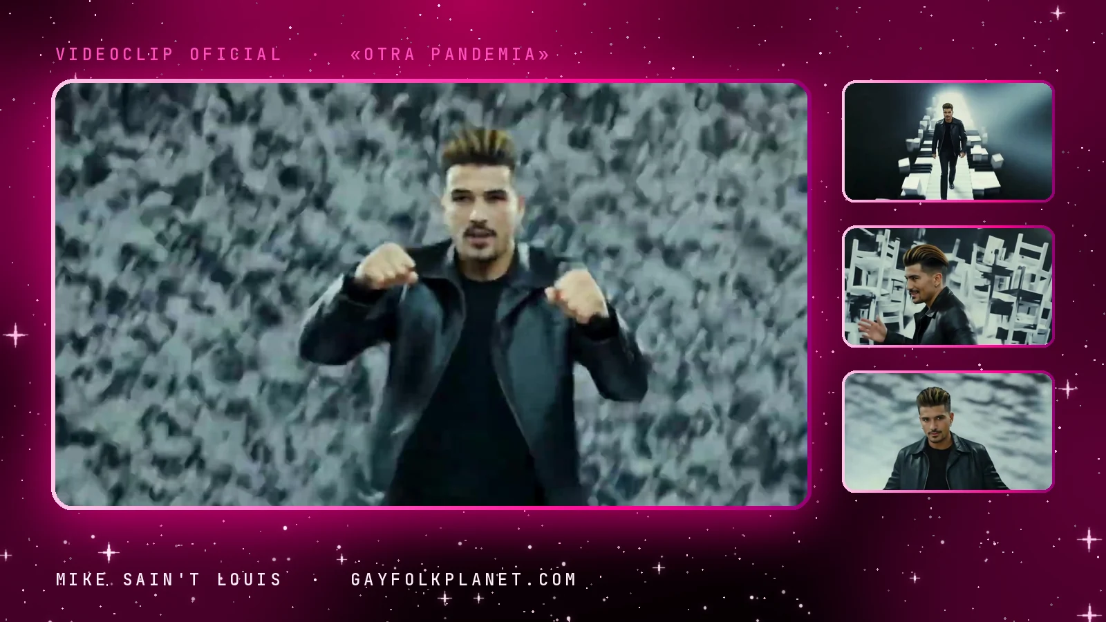 Más fotogramas del videoclip oficial de «Otra pandemia», de Mike Sain't Louis