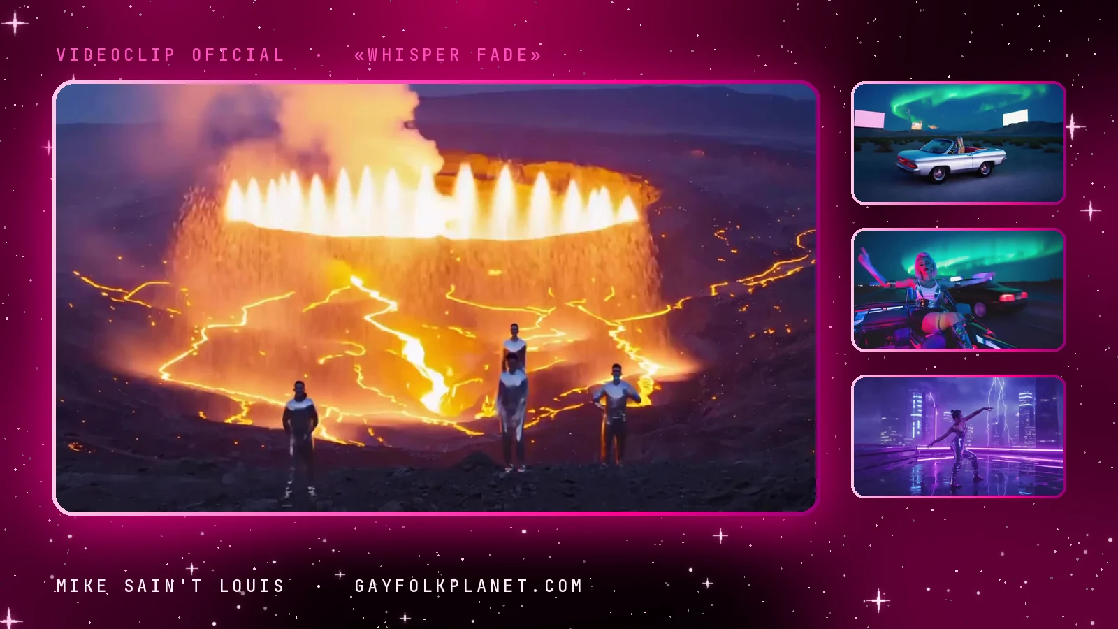 Más fotogramas del videoclip oficial de «Whisper Fade», de Mike Sain't Louis