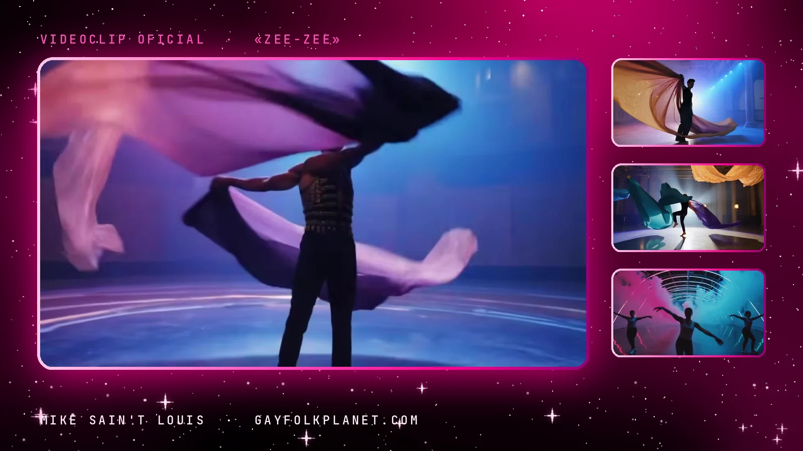 Más fotogramas del videoclip oficial de «Zee-Zee», de Mike Sain't Louis