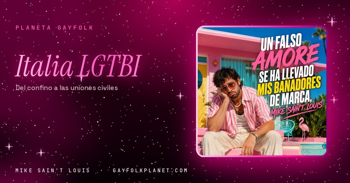 Portada de «Un falso amore se ha llevado mis bañadores de marca», canción de Mike Sain't Louis