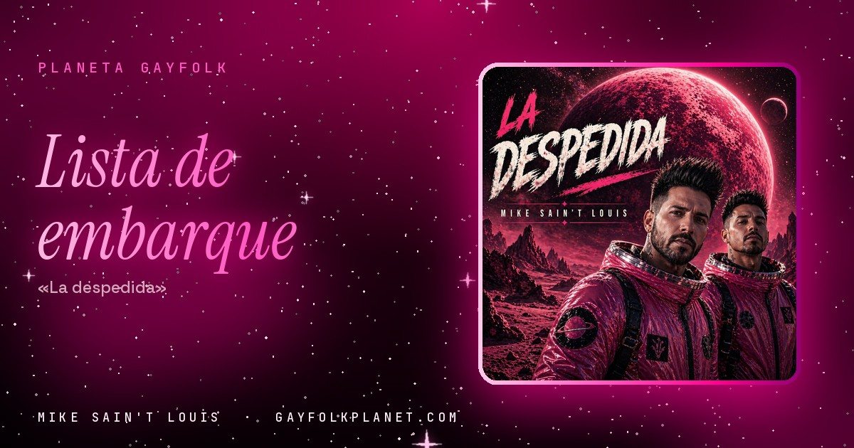 Portada de «La Despedida», canción de Mike Sain't Louis