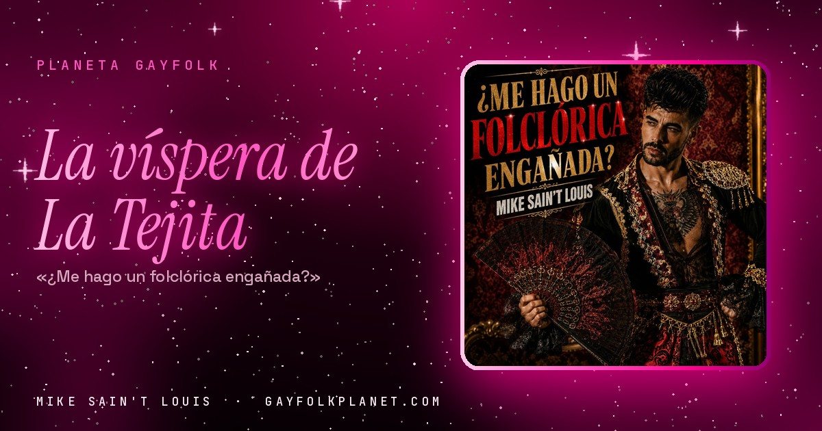 Portada de «¿Me Hago un FolclóRica EngañAda?», canción de Mike Sain't Louis