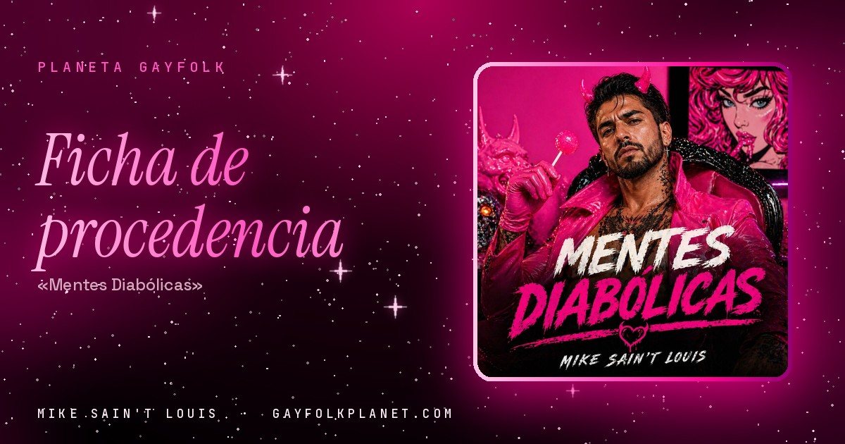 Portada de «Mentes Diabólicas», canción de Mike Sain't Louis