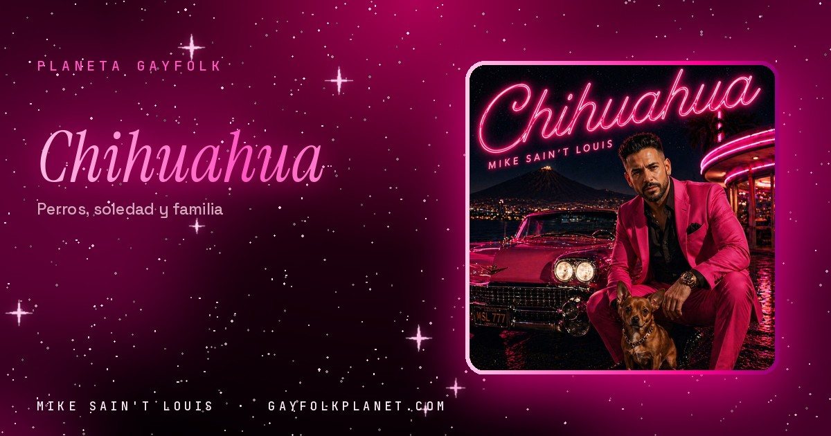 Portada de «Chihuahua», canción de Mike Sain't Louis
