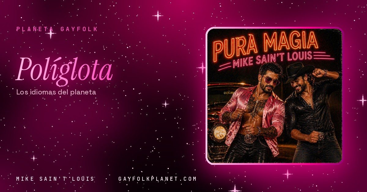 Portada de «Pura Magia», canción de Mike Sain't Louis
