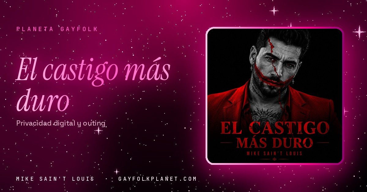 Portada de «El Castigo Más Duro», canción de Mike Sain't Louis