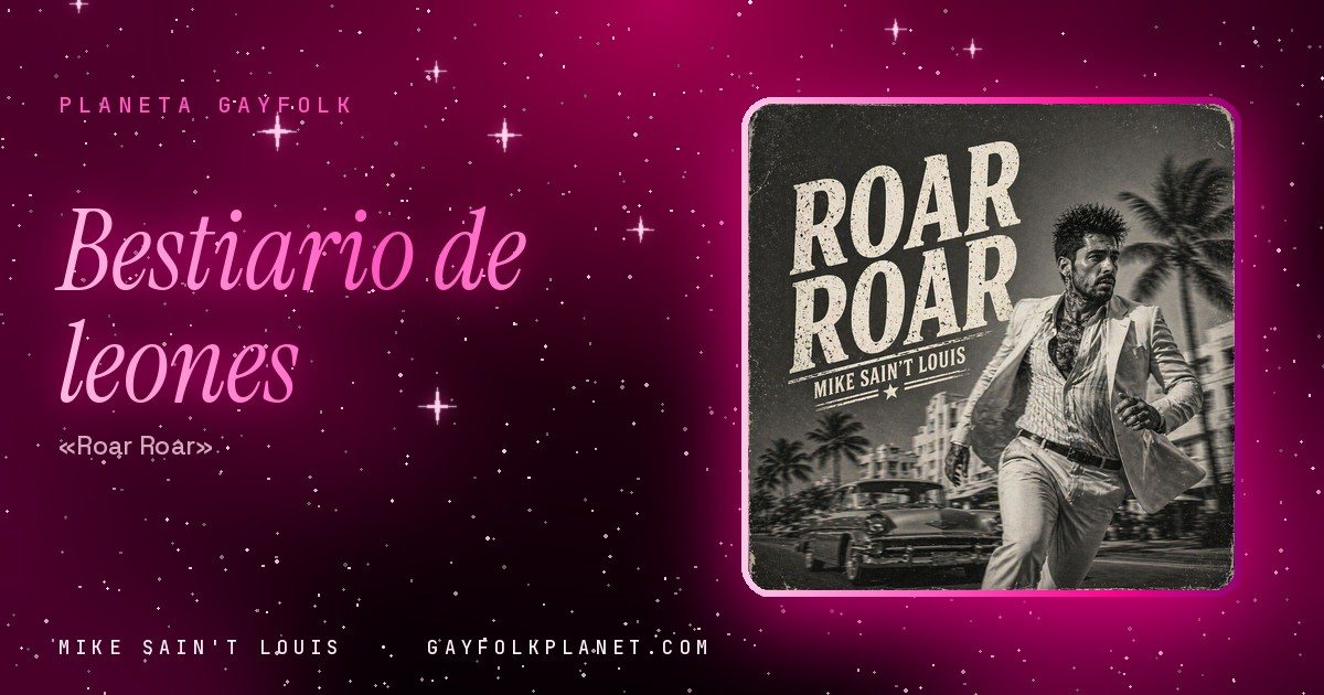 Portada de «Roar Roar», canción de Mike Sain't Louis