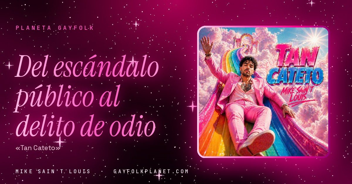 Portada de «Tan Cateto», canción de Mike Sain't Louis
