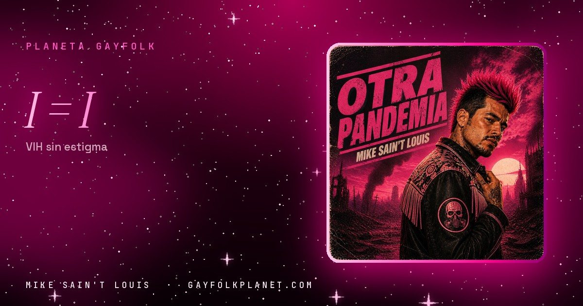 Portada de «Otra Pandemia», canción de Mike Sain't Louis